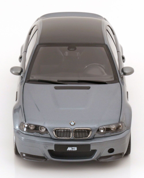 Norev 183016 BMW M3 CSL E46 2003 grau metallic 1:18 limitiert 1/1000 Modellauto