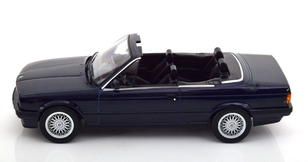 Norev 183212 BMW 325i Cabrio 1991 E30 dunkel blau metallic 1:18 limitiert 1/500 Modellauto