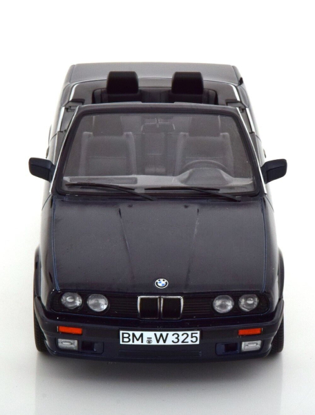 Norev 183212 BMW 325i Cabrio 1991 E30 dunkel blau metallic 1:18 limitiert 1/500 Modellauto
