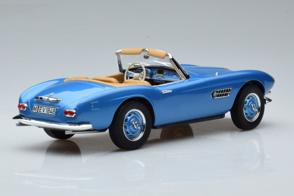 Norev 183234 BMW 507 Cabriolet 1957 blue 1:18 Modellauto Modelcar