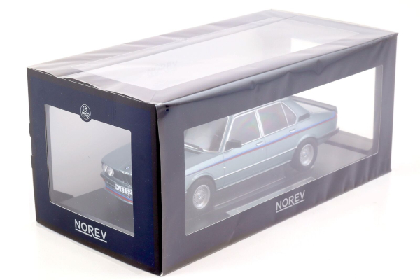 Norev 183290 BMW E30 535i 5er 5-series blue metallic 1988 Limousine 1:18 limited 1/500 modelcar