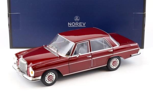 Norev Mercedes-Benz 280 SE 280SE S-Class 1968 red 1:18 modelcar limited 1/200 Limousine