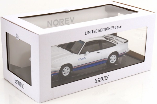 Norev 183301 Opel Manta B i200 Rothmanns Livery 1984 weiss 1:18 limitiert 1/750 Modellauto