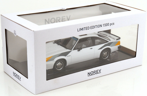 Norev 183306 Opel Manta B Irmscher Fred The Film 1984 white 1:18 limited 1/1500 modelcar