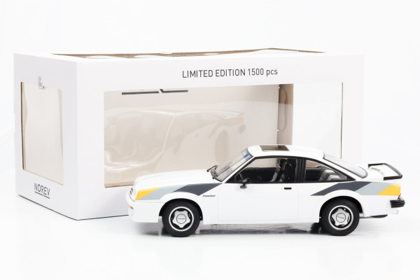 Norev 183306 Opel Manta B Irmscher Fred The Film 1984 white 1:18 limited 1/1500 modelcar