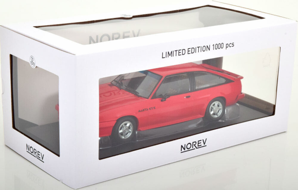 Norev 183315 Opel Manta CC GT/E 1982 rot 1:18 limitiert 1/1000 Modellauto