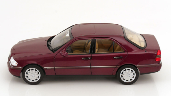Norev 183370 Mercedes C-Class W202 Limousine 1993 red metallic 1:18 limited 1/750 modelcar