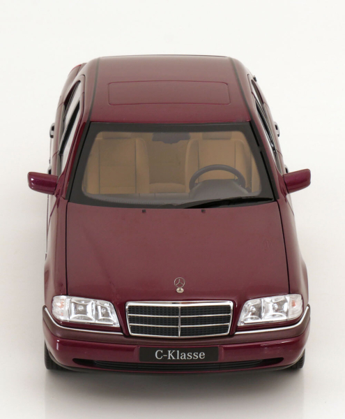 Norev 183370 Mercedes C-Class W202 Limousine 1993 red metallic 1:18 limited 1/750 modelcar