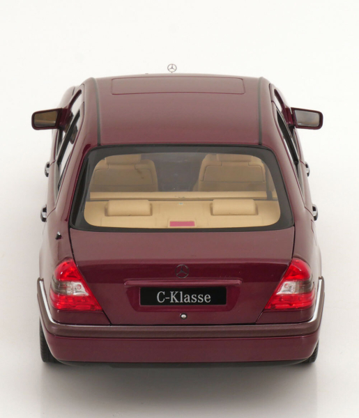 Norev 183370 Mercedes C-Class W202 Limousine 1993 red metallic 1:18 limited 1/750 modelcar