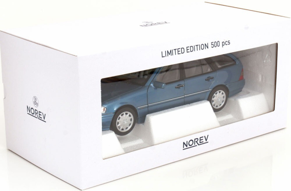 Norev 183386 Mercedes C-Class Kombi T-Modell W202 1997 türkis metallic 1:18 limited 1/500 modelcar