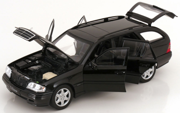 Norev 183387 Mercedes C-Class Kombi W202 1997 black metallic 1:18 limited 1/1000 modelcar