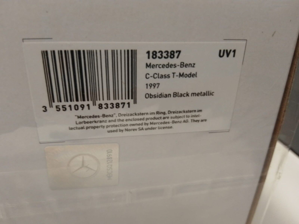 Norev 183387 Mercedes C-Class Kombi W202 1997 black metallic 1:18 limited 1/1000 modelcar