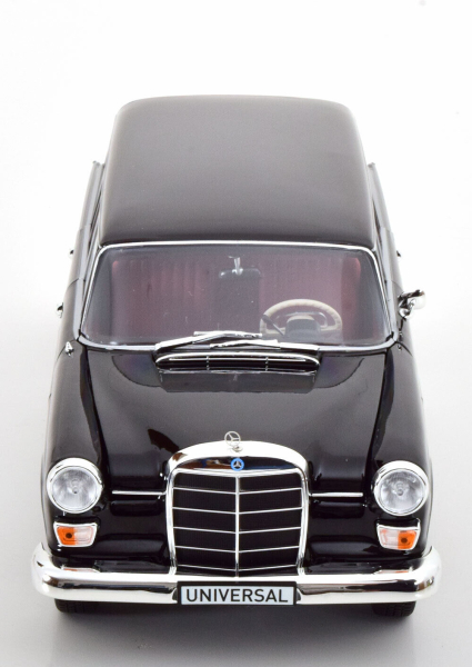 Norev 183708 Mercedes 200 Universal W110 B II 1964 schwarz 1:18 limitiert 1/500 Modellauto