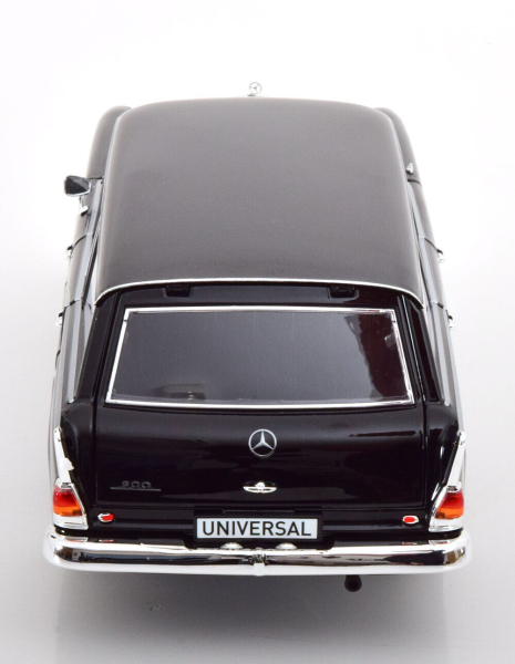 Norev 183708 Mercedes 200 Universal W110 B II 1964 schwarz 1:18 limitiert 1/500 Modellauto