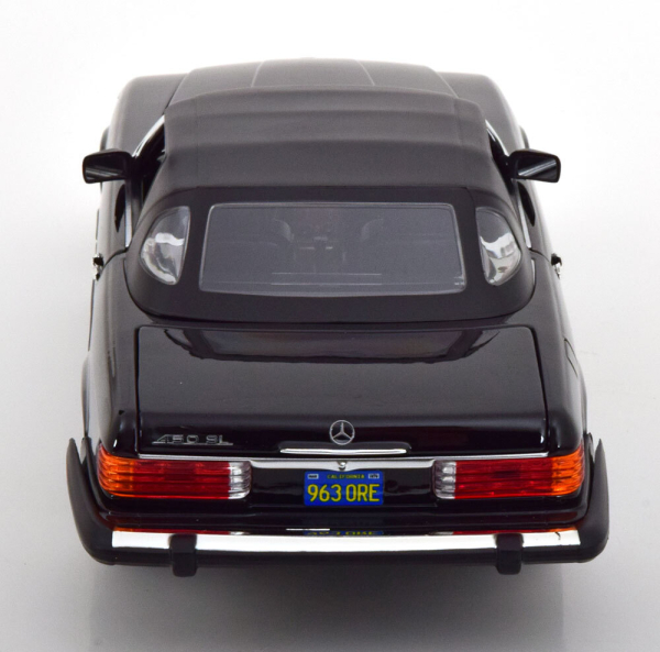 Norev 183724 Mercedes-Benz 450SL 1979 US-Version R107 schwarz 1:18 Modellauto limitiert 1/1000 American Gigolo
