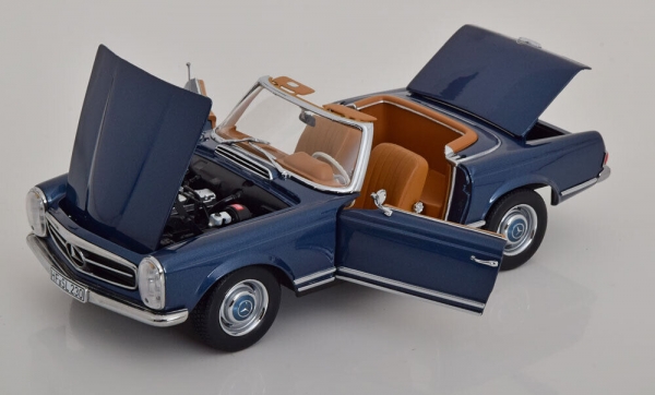 Norev 183767 Mercedes 230SL 1963 blue W113 20 SL 1:18 limited 1/1000 Pagode modelcar