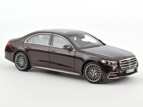Norev 183804 Mercedes-Benz 2021 burgundy metallic S-Klasse W223 1:18 modelcar