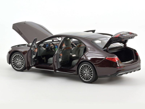 Norev 183804 Mercedes-Benz 2021 burgundy metallic S-Klasse W223 1:18 modelcar