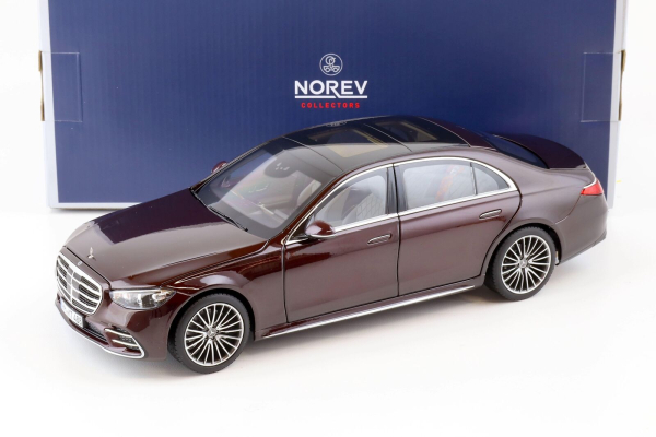 Norev 183804 Mercedes-Benz 2021 burgundy metallic S-Klasse W223 1:18 modelcar