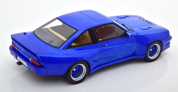 MCG Opel Opel Manta B mattig 1991 blau 1:18 Modellauto 18382