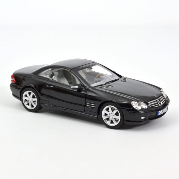 Norev 183840 Mercedes-Benz SL 500 2003 Schwarz 1:18 Modellauto