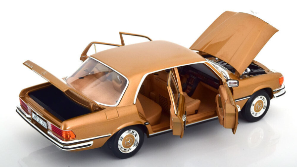 Norev 183970 Mercedes-Benz 350 SE W116 1973 gold metallic 1:18 limited 1/500 modelcar