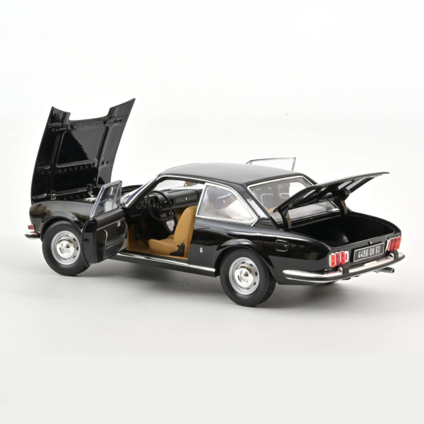 Peugeot 504 Coupe 1972 black 1:18 modelcar Norev 184816