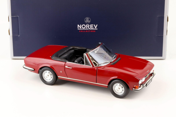Peugeot 504 Coupe 1972 andalou red 1:18 modelcar Norev 184818