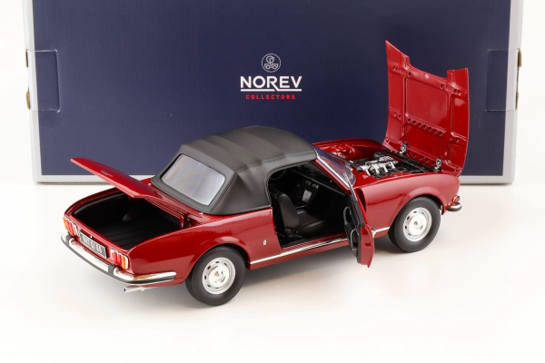 Peugeot 504 Coupe 1972 andalou red 1:18 modelcar Norev 184818