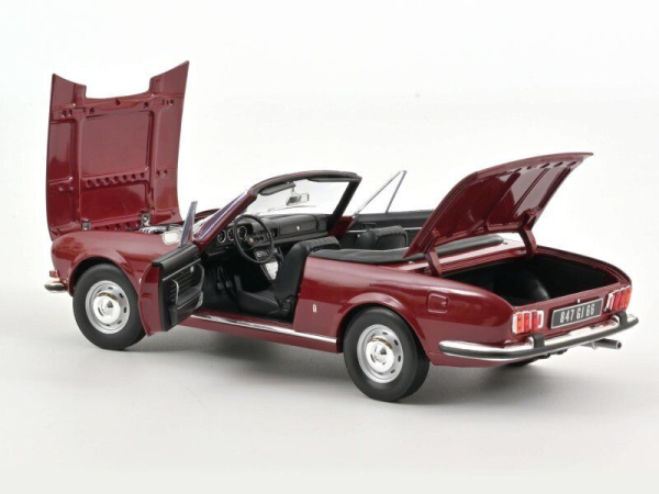 Peugeot 504 Coupe 1972 andalou red 1:18 modelcar Norev 184818