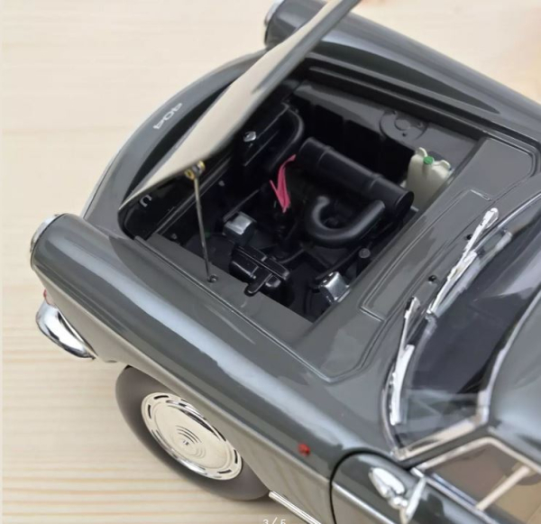 Peugeot 404 1967 graphite grau 1:18 Modelcar Norev 184834