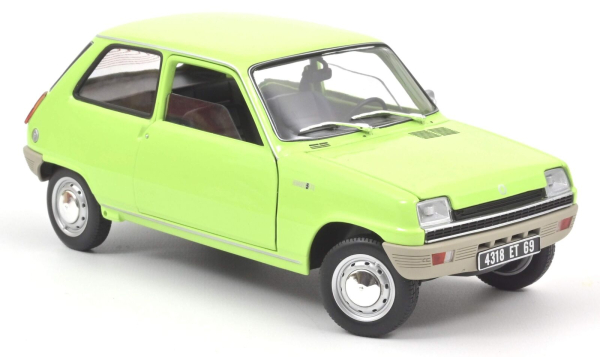 Norev 185154 Renault 5 1972 Light Green 1:18 Modellauto