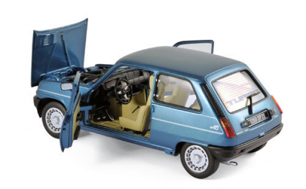 NOREV 185157 RENAULT 5 ALPINE TURBO 1981-Navy Blue 1:18