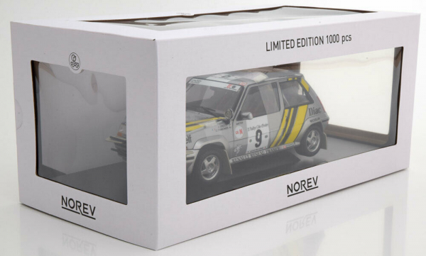 Norev 185198 Renault Super Cinq GT Turbo #9 Rally Cote d´Ivoire 1:18 limitiert 1/1000 Modellauto