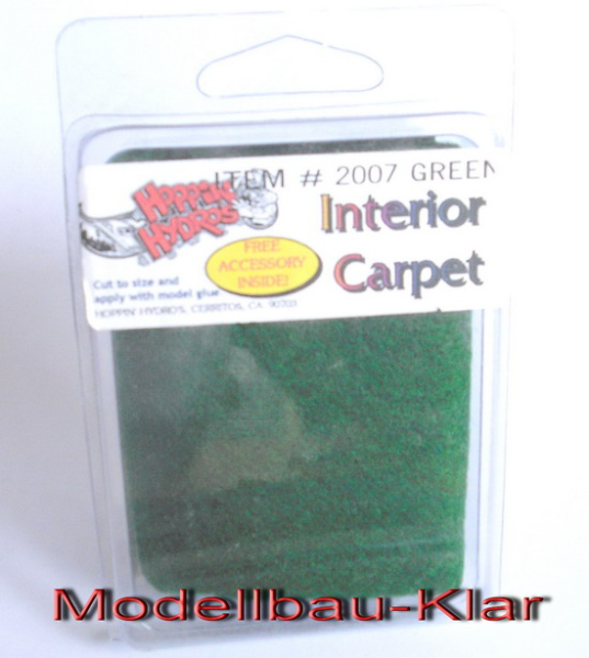 Hoppin Hydros Modellauto Teppich 2007 grün 1:18 / 1:24 / 1:32