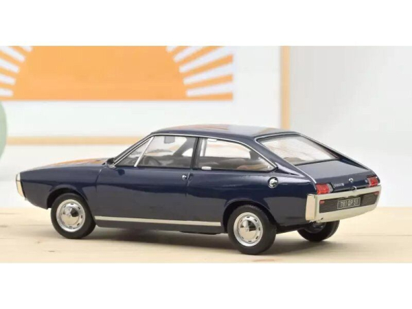 Renault 15 TL 1973 blue 1:18 Modelcar Norev 185350 Oldtimer limited 1/300