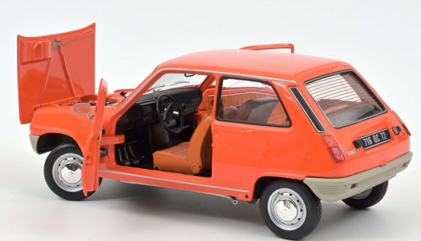 Norev 185381 Renault 5 1972 Orange 1:18 Modelcar