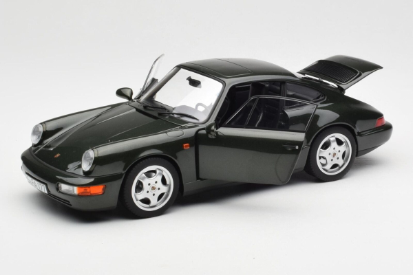 Norev 187321 Porsche 911 Carrera 4 964 1992 grün 1:18 Modellauto limitiert 1/200