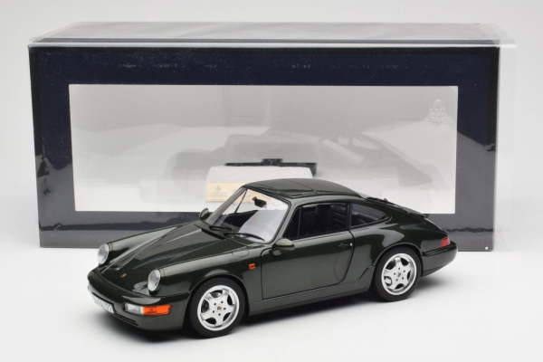 Norev 187321 Porsche 911 Carrera 4 964 1992 grün 1:18 Modellauto limitiert 1/200