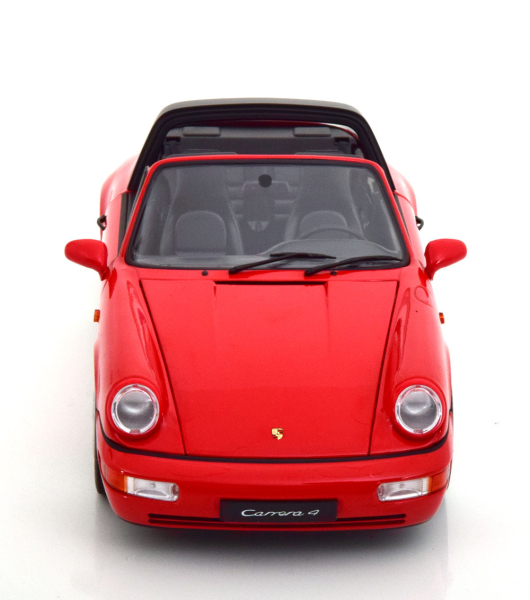 Norev 187325 Porsche 911 Carrera 4 964 Targa 1990 red 1:18 Modelcar limited 1/1000