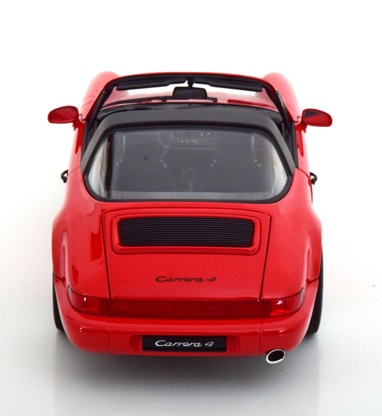 Norev 187325 Porsche 911 Carrera 4 964 Targa 1990 red 1:18 Modelcar limited 1/1000