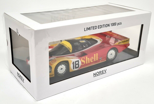 Norev 187414 Porsche 962 C #18 24h Le Mans 1988 Wollek Schuppan v.d. Merve 1:18 limited 1/1000 modelcar