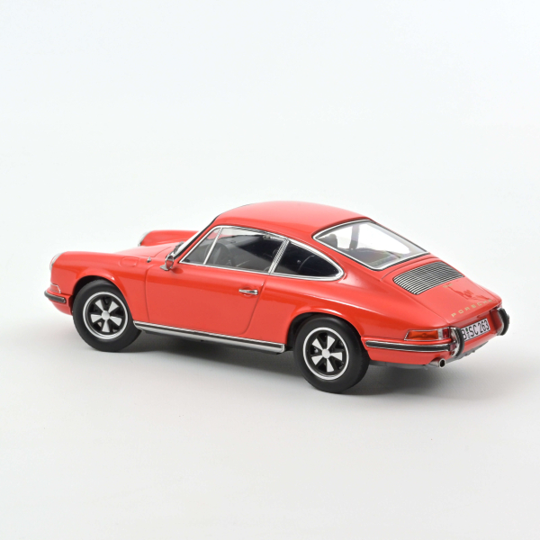 Norev 187628 Porsche 911 E 1970 orange 1:18 Modellauto