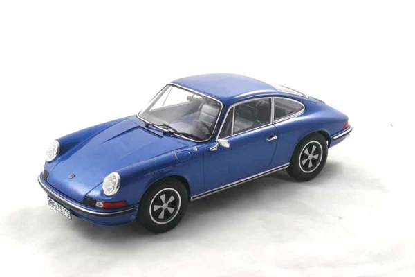 Norev 187641 Porsche 911 S 1973 blau 1:18 Modellauto limitiert 1/1000