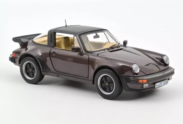 Norev 187665 Porsche 911 Turbo Targa 1987 brown metallic 1:18 modelcar