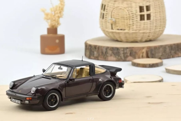 Norev 187665 Porsche 911 Turbo Targa 1987 brown metallic 1:18 modelcar