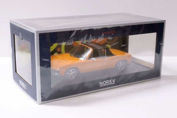 Norev 187688 VW Porsche 914 orange 1973 914/6 1:18 limitiert 1/1000 Modellauto