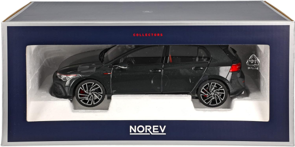 Norev 188591 Volkswagen Golf VIII GTI MK8 2019 black 1:18 Modellauto VW