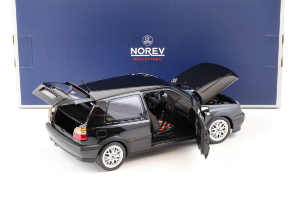 Norev 188415 VW Golf III GTI 1996 schwarz metallic 1:18 Volkswagen Modellauto