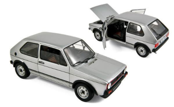 Norev 188486 VW Golf I GTI 1977 silber 1:18